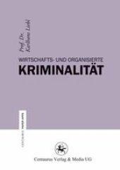 book Wirtschafts- und Organisierte Kriminalität