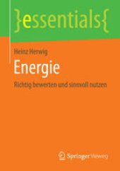 book Energie: Richtig bewerten und sinnvoll nutzen