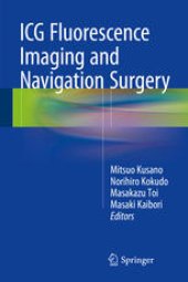 book ICG Fluorescence Imaging and Navigation Surgery