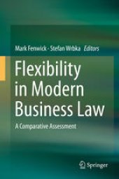 book Flexibility in Modern Business Law: A Comparative Assessment