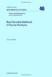 book Real variable methods in Fourier analysis