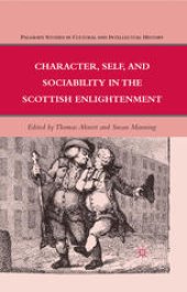 book Character, Self, and Sociability in the Scottish Enlightenment