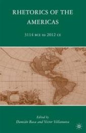 book Rhetorics of the Americas: 3114 BCE to 2012 CE