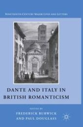 book Dante and Italy in British Romanticism