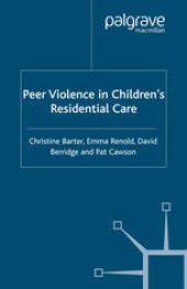 book Peer Violence in Children’s Residential Care