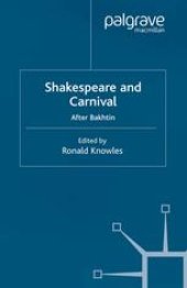 book Shakespeare and Carnival: After Bakhtin