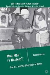 book Mau Mau in Harlem?: The U.S. and the Liberation of Kenya