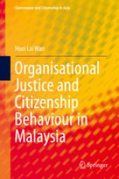 book Organisational Justice and Citizenship Behaviour in Malaysia