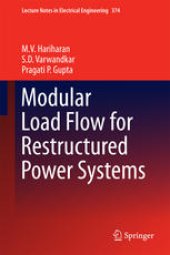 book Modular Load Flow for Restructured Power Systems