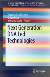 book Next Generation DNA Led Technologies