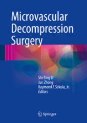 book Microvascular Decompression Surgery