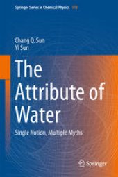 book The Attribute of Water: Single Notion, Multiple Myths