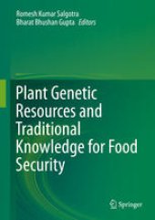 book Plant Genetic Resources and Traditional Knowledge for Food Security