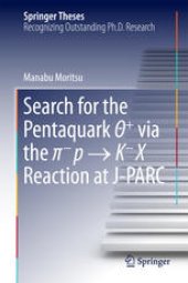 book Search for the Pentaquark Θ+ via the π−p → K−X Reaction at J-PARC