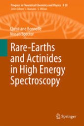 book Rare-Earths and Actinides in High Energy Spectroscopy