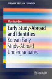 book Early Study-Abroad and Identities: Korean Early Study-Abroad Undergraduates