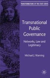 book Transnational Public Governance: Networks, Law and Legitimacy