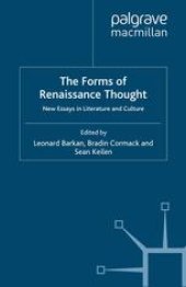 book The Forms of Renaissance Thought: New Essays in Literature and Culture