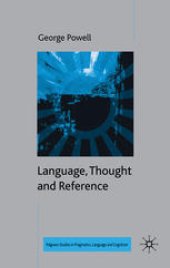 book Language, Thought and Reference