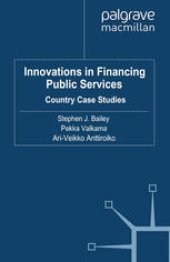 book Innovations in Financing Public Services: Country Case Studies