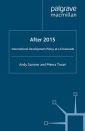 book After 2015: International Development Policy at a Crossroads