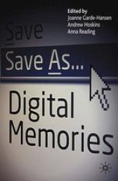 book Save As … Digital Memories