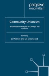 book Community Unionism: A Comparative Analysis of Concepts and Contexts