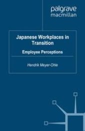 book Japanese Workplaces in Transition: Employee Perceptions