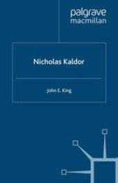 book Nicholas Kaldor