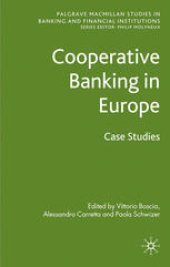 book Cooperative Banking in Europe: Case Studies