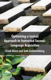 book Optimizing a Lexical Approach to Instructed Second Language Acquisition