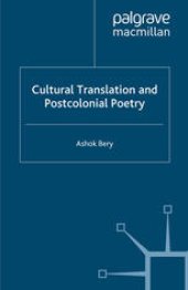 book Cultural Translation and Postcolonial Poetry