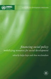 book Financing Social Policy: Mobilizing Resources for Social Development