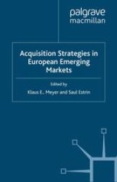 book Acquisition Strategies in European Emerging Markets