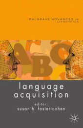 book Language Acquisition