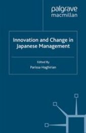 book Innovation and Change in Japanese Management