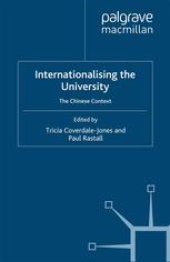 book Internationalising the University: The Chinese Context