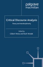 book Critical Discourse Analysis: Theory and Interdisciplinarity