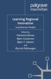 book Learning Regional Innovation: Scandinavian Models