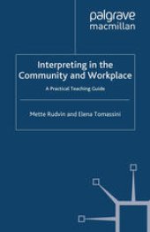 book Interpreting in the Community and Workplace: A Practical Teaching Guide