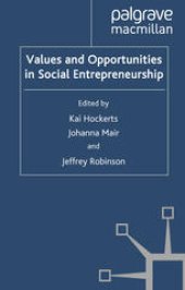 book Values and Opportunities in Social Entrepreneurship