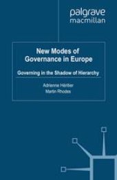 book New Modes of Governance in Europe: Governing in the Shadow of Hierarchy