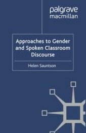 book Approaches to Gender and Spoken Classroom Discourse