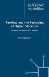 book Rankings and the Reshaping of Higher Education: The Battle for World-Class Excellence