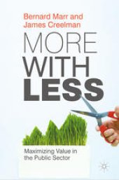 book More with Less: Maximizing Value in the Public Sector