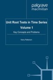 book Unit Root Tests in Time Series: Key Concepts and Problems