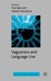 book Vagueness and Language Use