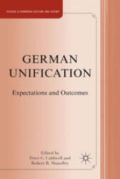 book German Unification: Expectations and Outcomes