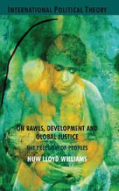 book On Rawls, Development and Global Justice: The Freedom of Peoples