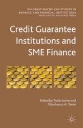 book Credit Guarantee Institutions and SME Finance